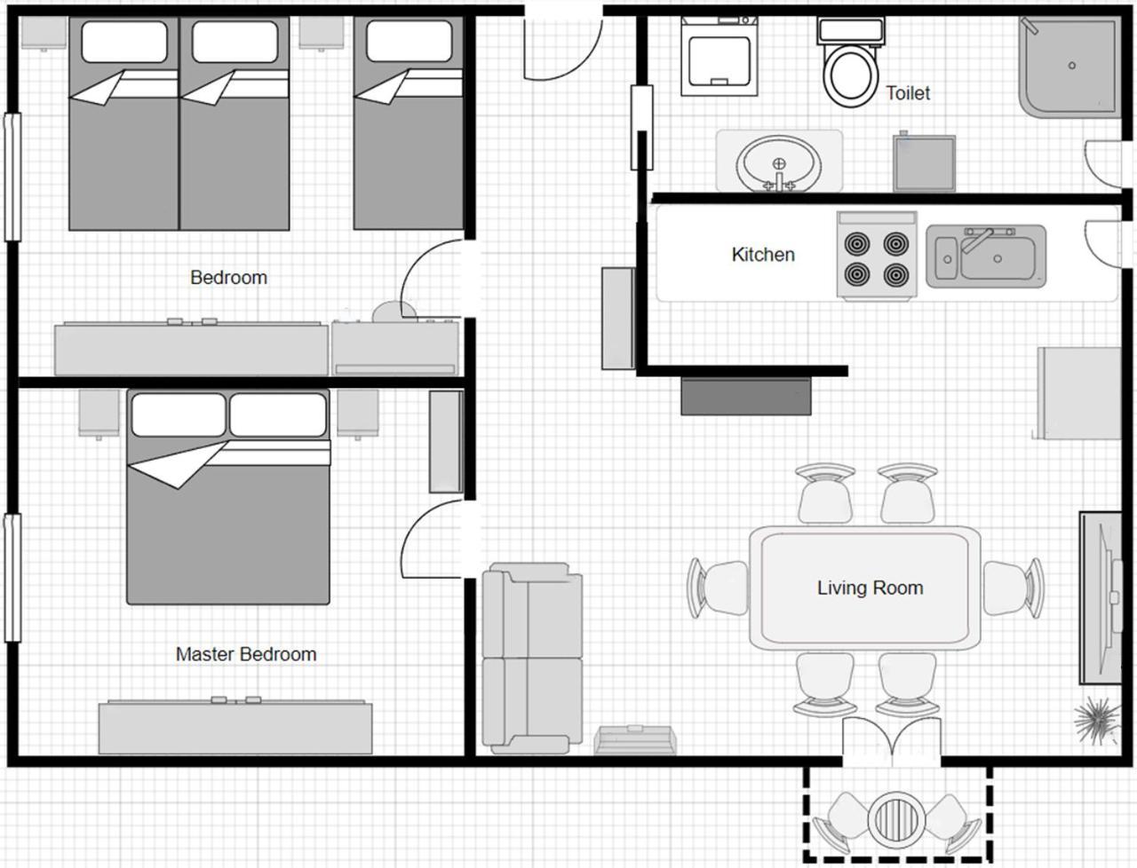 Apartment Milevoj Koromačno 外观 照片
